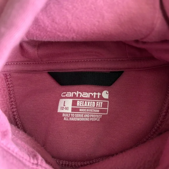 Carhartt Dusty Rose Relaxed Fit Hoodie - Picture 2 of 2